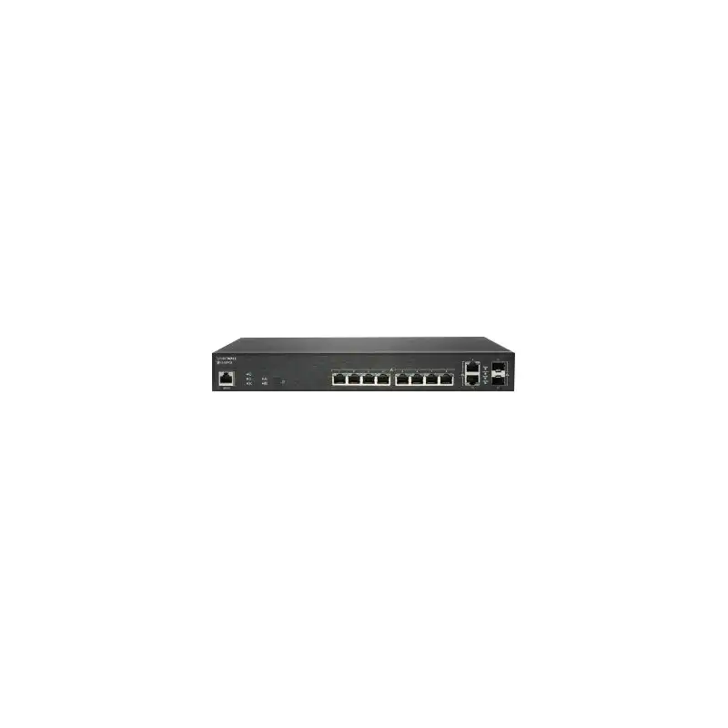 SonicWall Switch SWS12-10FPOE - Commutateur - Géré - 10 x 10 - 100 - 1000 (PoE+) + 2 x Gigabit SFP - de... (02-SSC-8370)_1